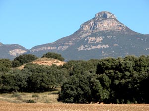 Peña Gratal versant Sud.
