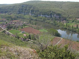 Saint Martin Labouval et la valle du Lot.