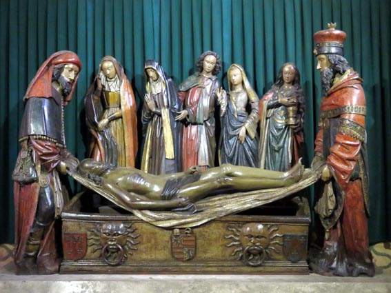 Mise au tombeau de l'église de l'abbaye de Moissac