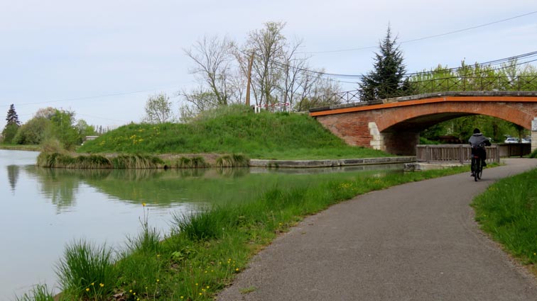 Départ du canal de Montech - Montauban