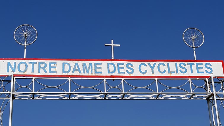 Accès à Notre-Dame-des-Cyclistes