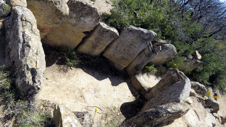 Le dolmen de la "Mina de Farangortea"