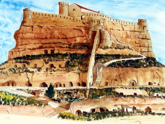 Le château d'Arnedo à l'origine