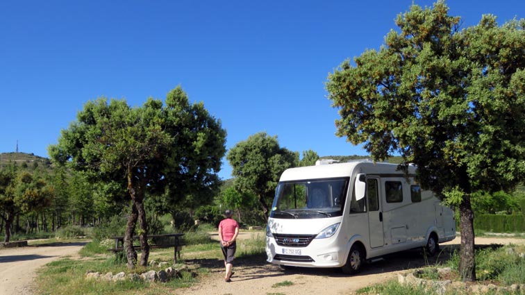 Aire de camping-cars de Morella