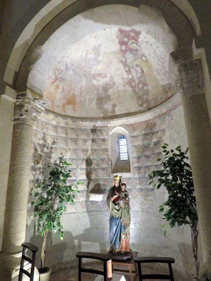 Vierge de l'église Saint-Saturnin de Moulis-en-Médoc