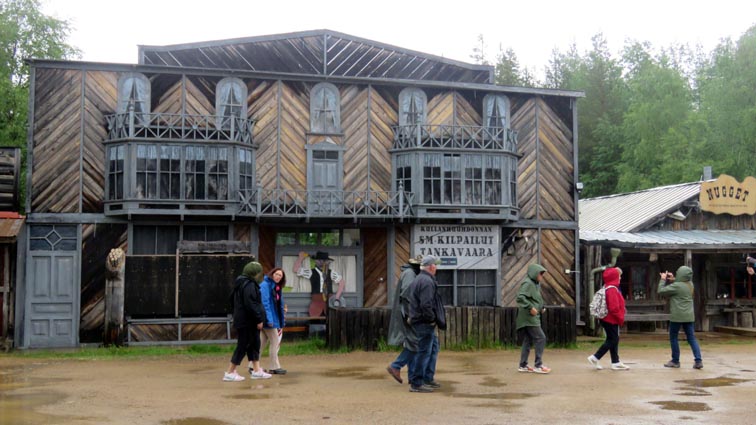 Le village de l'or de Tankavaara