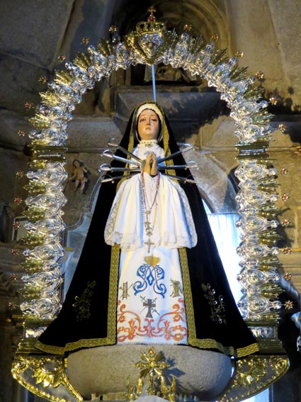 Vierge des sept douleurs de l'�glise de La Alberca