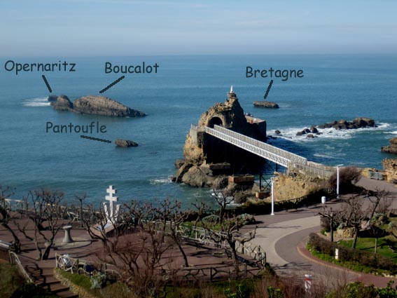 Opernaritz, Boucalot, Bretagne et Pantoufle