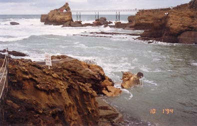 Plongeoir du Port-Vieux 10 janvier 1994