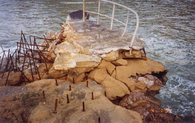 Plongeoir du Port-Vieux 4 janvier 1994