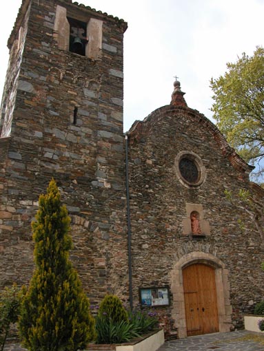 L'église de Montseny.