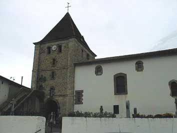 Eglise de Louhossoa, façade Sud.