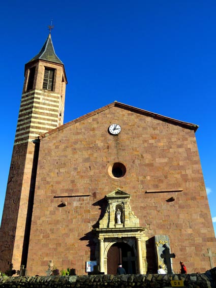 L'église d'Ossès