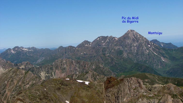 Pic du Midi de Bigorre et Montaigu.