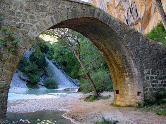 Le pont de Villacantal