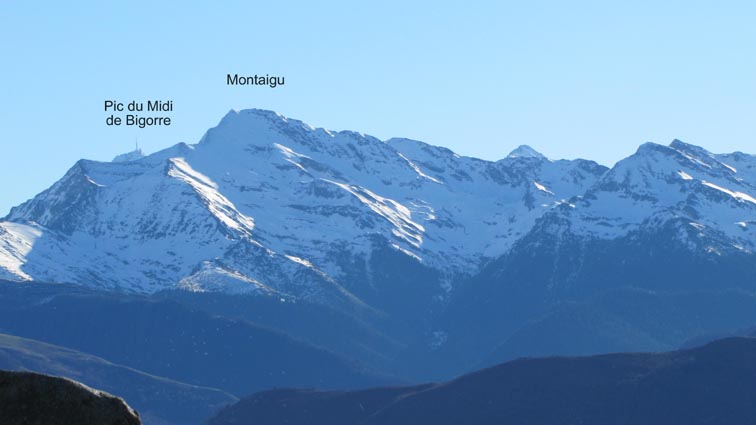 Le Pic du Midi de Bigorre et le Montaigu