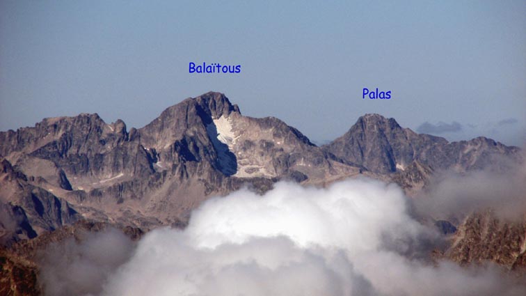 Balaïtous et Palas.