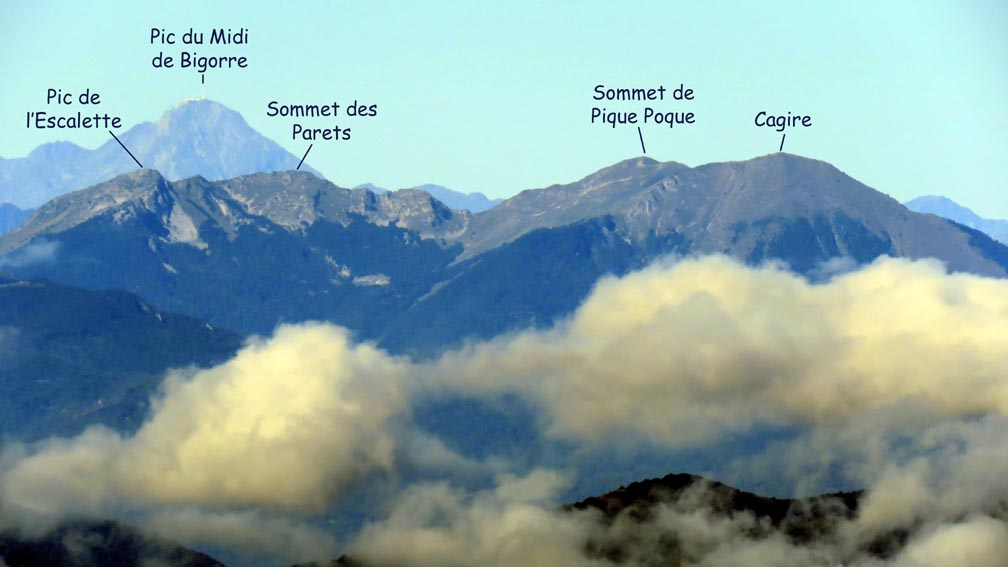 Escalette - Pic du Midi de Bigorre - Pique Poque - Cagire
