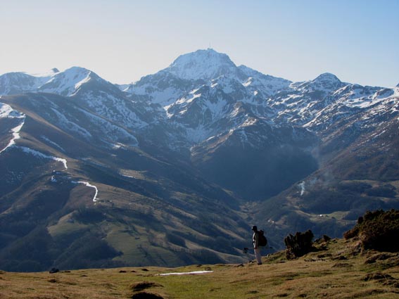Vue sur le Pic du Midi de Bigorre.