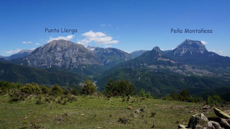 Punta Llerga et Peña Montañesa