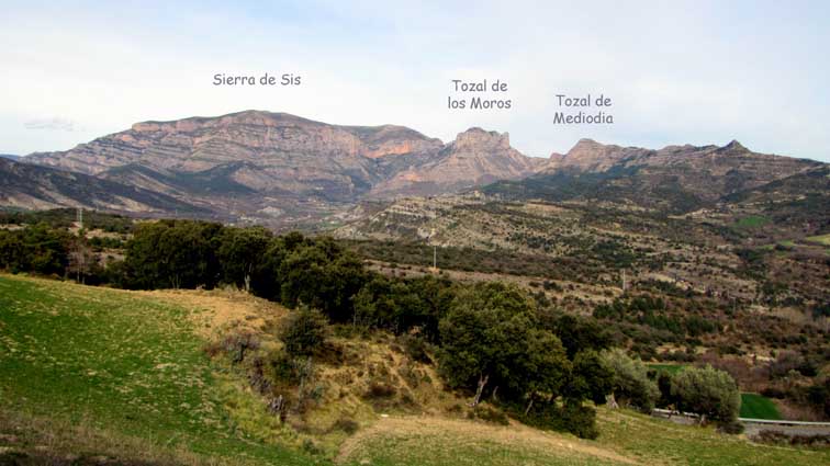 Sierra de Sis et Tozal de los Moros