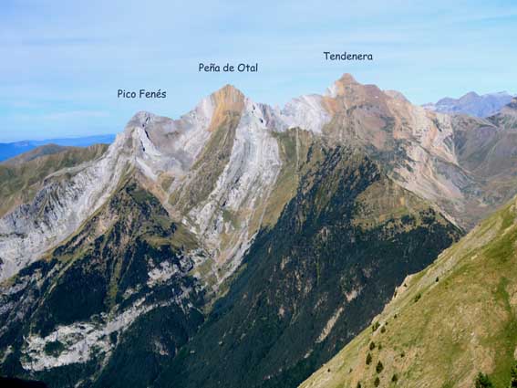 Vue sur le massif de la Tendenera
