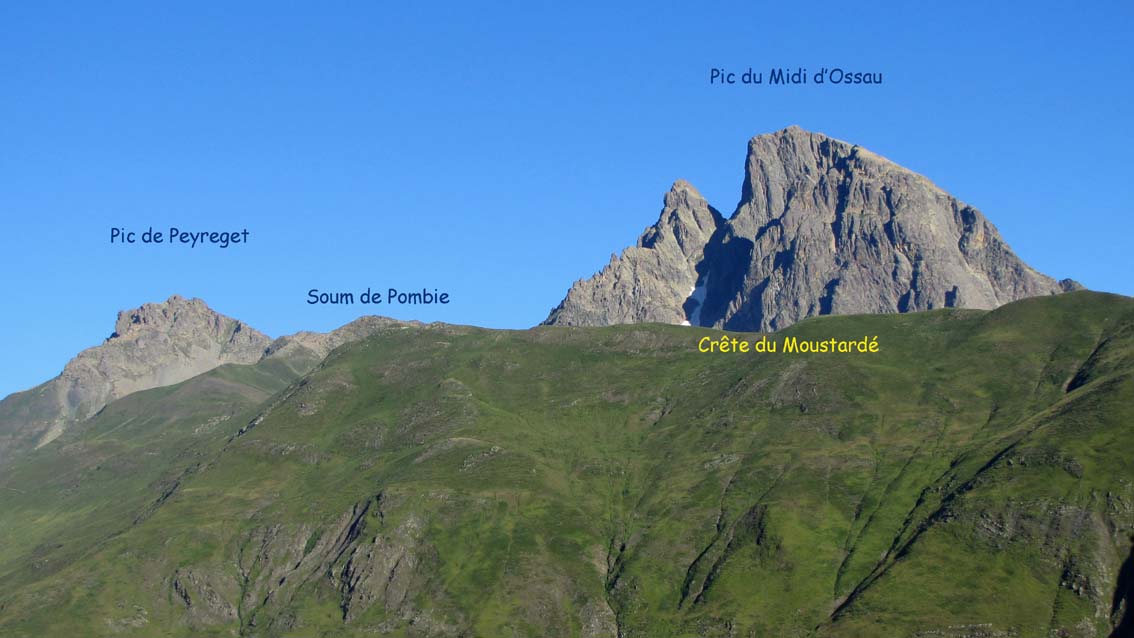 Le Pic de Peyreget et l'Ossau