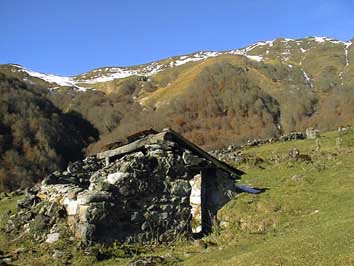 Ancienne cabane du Soum de Laroum.