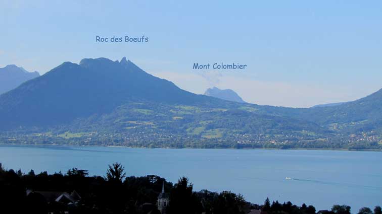 Roc des Boeufs et Mont Colombier