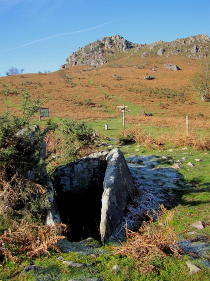 Le dolmen d'Ibañeta.
