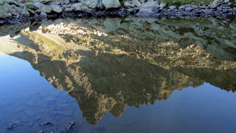 Reflet du Pic du Midi d'Ossau