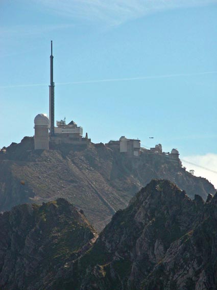 Le sommet du Pic du Midi de Bigorre.