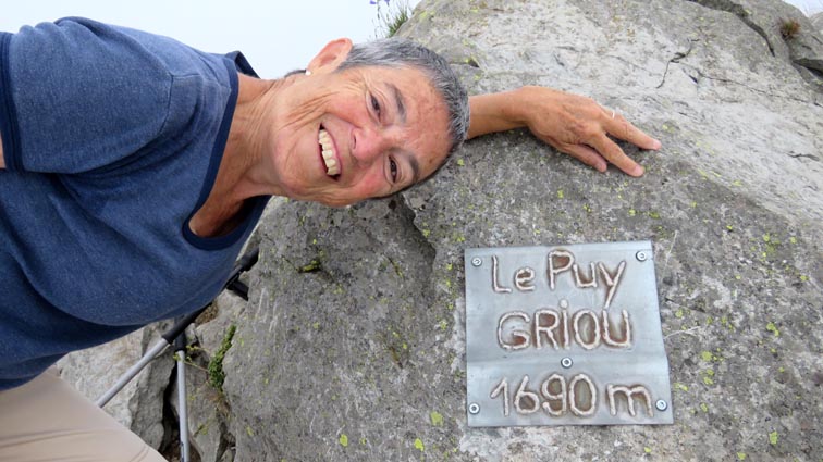 Au sommet du Puy Griou