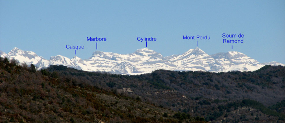 Le massif du Mont Perdu