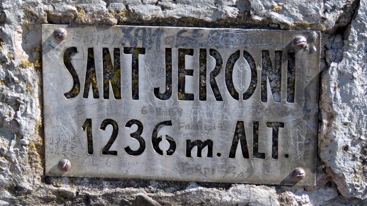 Sant Jeroni - 1236m
