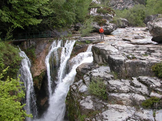 La cascade de San Urbez.