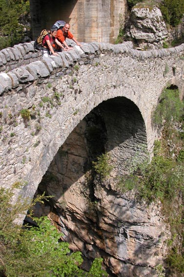 Le pont de San Urbez.