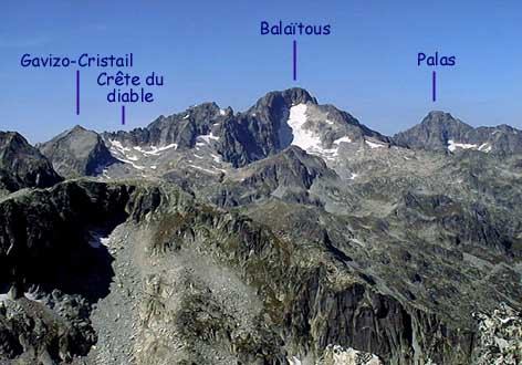 Massif du Balaïtous.