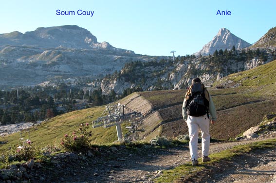 Le Soum Couy et le Pic d'Anie.