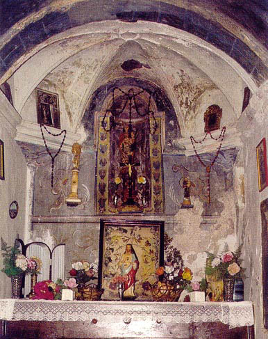 Tramacastilla: chapelle de la maison Lagaya.