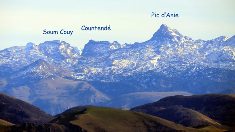 Soum Couy, Countendé et Pic d'Anie