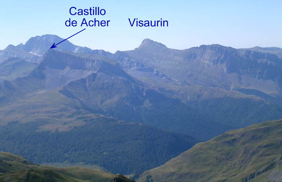 Visaurin et Castillo de Acher.