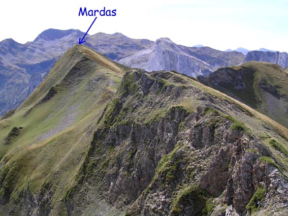 Le Mardas vu du Montagnon d'Iseye.